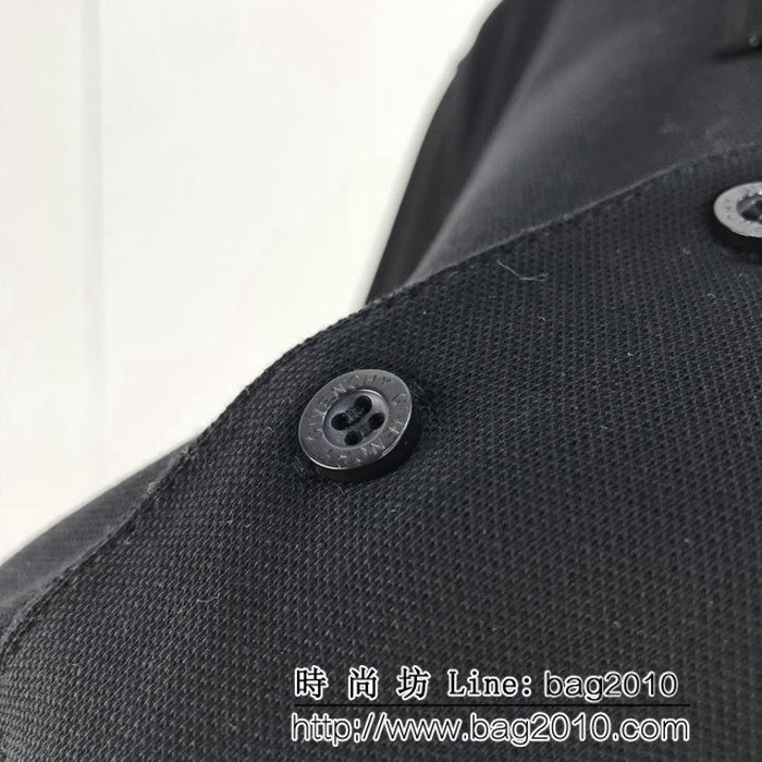 Gvc紀梵希 19ss春夏新款Polo衫 絲光棉短袖 立體字母刺繡 簡約百搭風格 男女同款 ydi1729